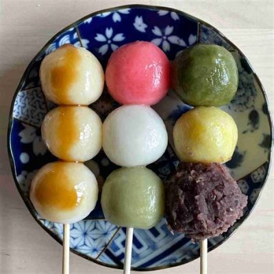  Oita Dango: Herkullisen pehmeä ja täydellisesti makeuttava mochi-herkku Okitasta!